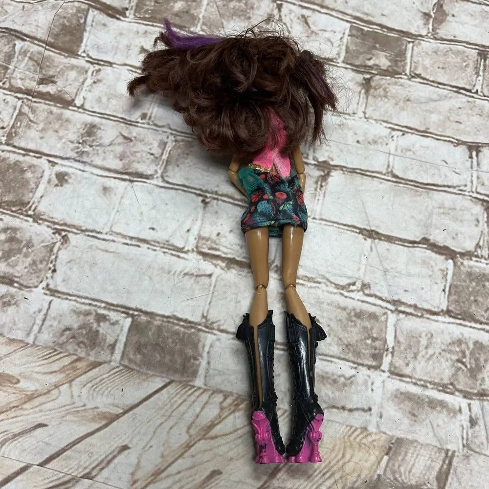 Monster High Doll Dead Tired Clawdeen Wolf Doll GIRL GHOUL Brown‎ & Purple Hair